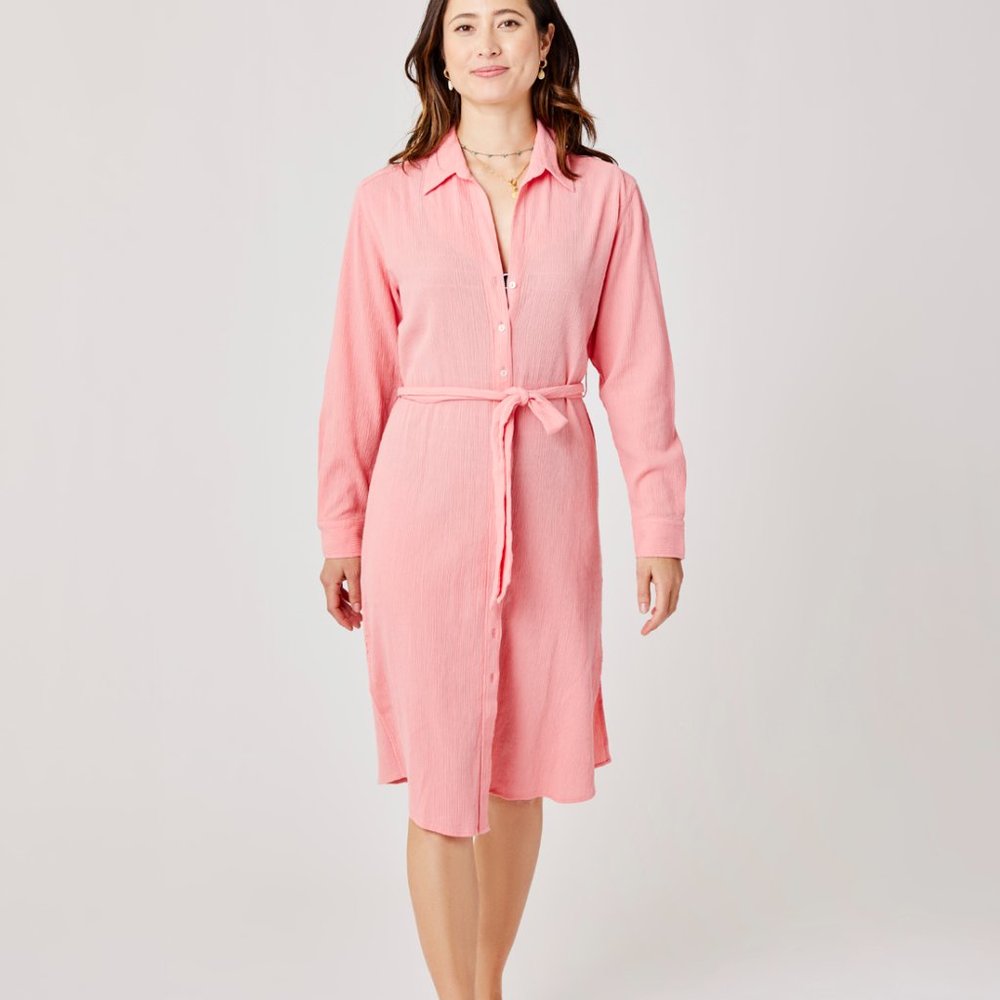 Lana Dress: Grapefruit: Small